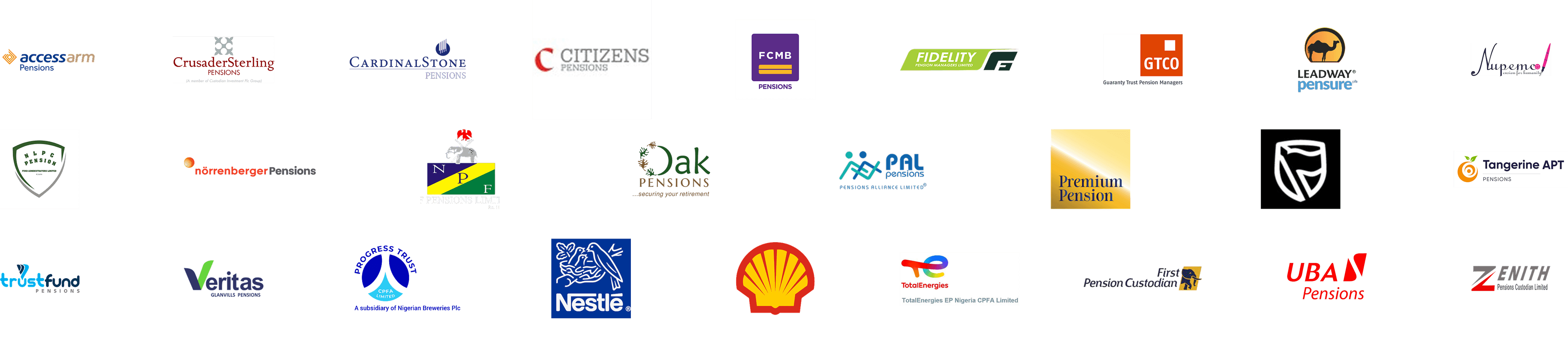Pencom committee members